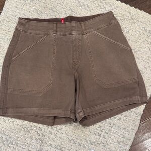 SPANX Brown Jean Shorts for Women